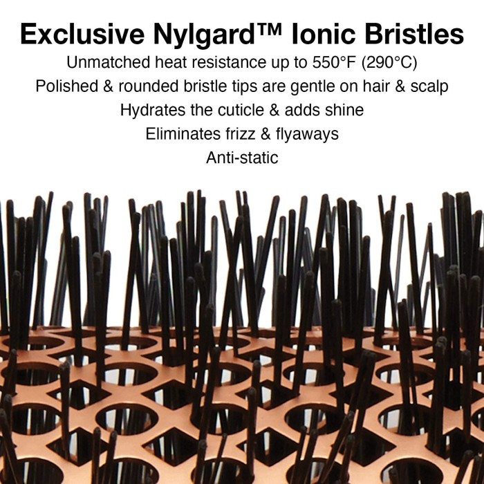 Olivia Garden Perie profesionala de par cupru+ceramica 15mm Expert Blowout Heat Nylgard Bristle [3]