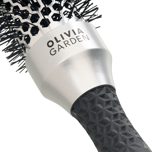 Olivia Garden Perie profesionala de par Essential Blowout Classic Silver 25mm [2]