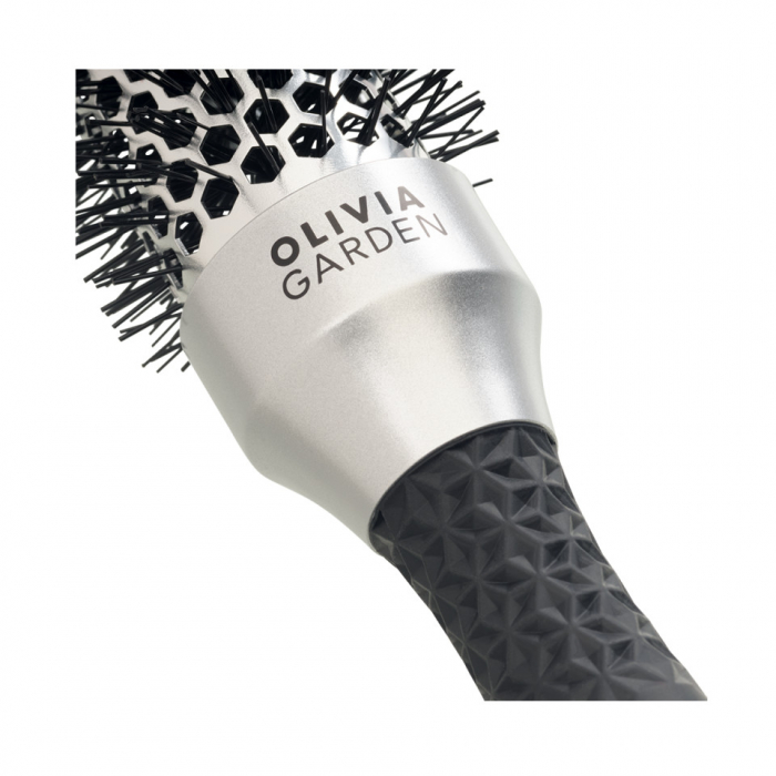 Olivia Garden Perie profesionala de par Essential Blowout Classic Silver 35mm [3]