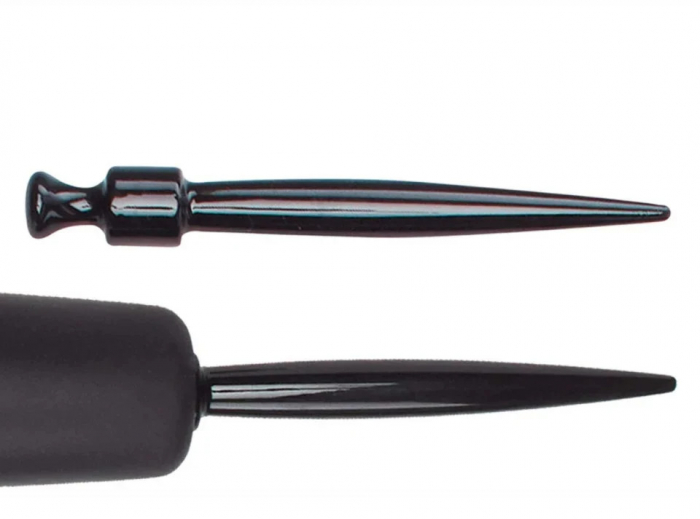 Olivia Garden Perie profesionala de par Essential Blowout Classic Silver 65mm [3]
