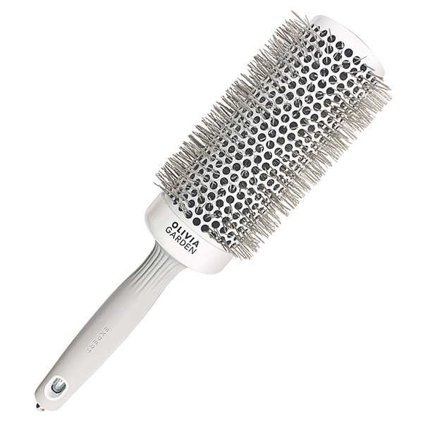 Olivia Garden Perie profesionala de par XL 55mm Expert Blowout Speed Wavy Bristle White&Grey [1]