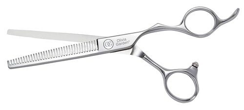 Olivia Garden SilkCut PRO - Foarfeca de filat profesionala cu 35 de dinti in fata 6.35 inch jap [1]