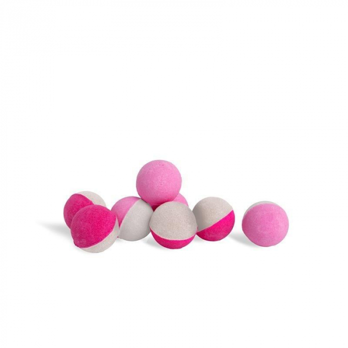 Pachet 12 Seturi 8 bile efervescente de baie Sakura/Orhideea/Violeta, IDC Institute 99021, 8 x 15g [6]