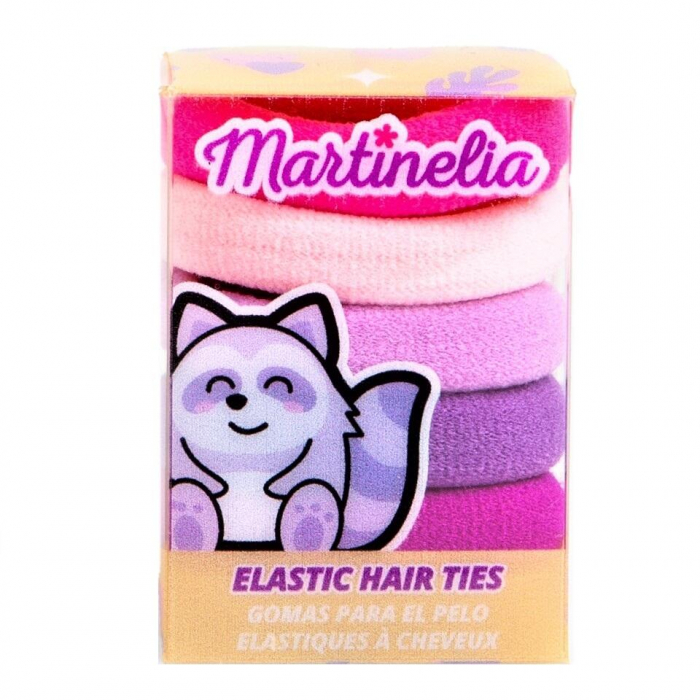 Pachet 24 seturi de 5 elastice pentru par Martinelia 3011w [2]