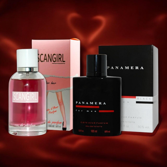 Pachet El si Ea Apa de toaleta si parfum Scan Girl Panamera Cote D´Azur, 200 ml [2]