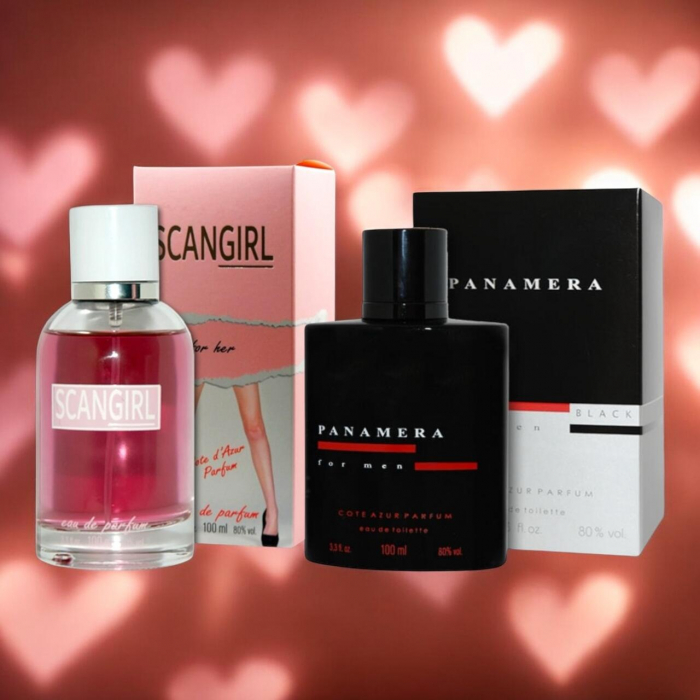 Pachet El si Ea Apa de toaleta si parfum Scan Girl Panamera Cote D´Azur, 200 ml [3]