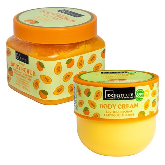 Pachet ingrijire corp Skin Food Body Cream Papaya & Mango, IDC Institute [1]