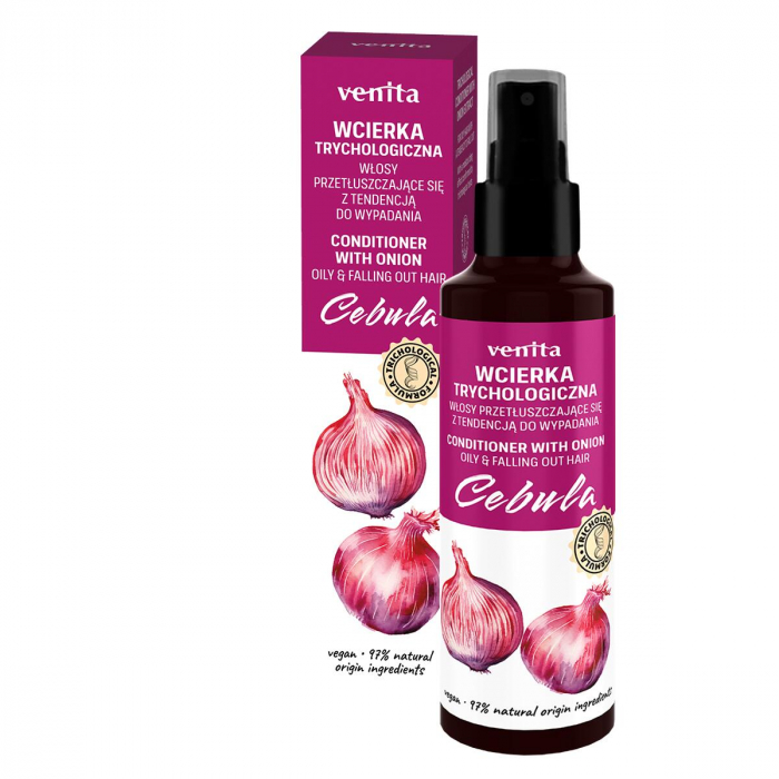 Pachet produse tricologice pt par cu extract de ceapa, lotiune, sampon si instrument de masaj [2]