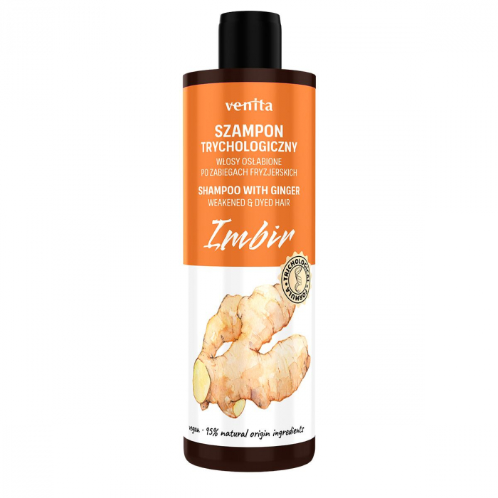 Pachet produse tricologice pt par cu extract de ghimbir, lotiune, sampon si instrument de masaj [4]