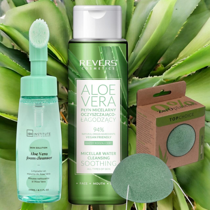Pachet purificare faciala Aloe Vera Revers [5]