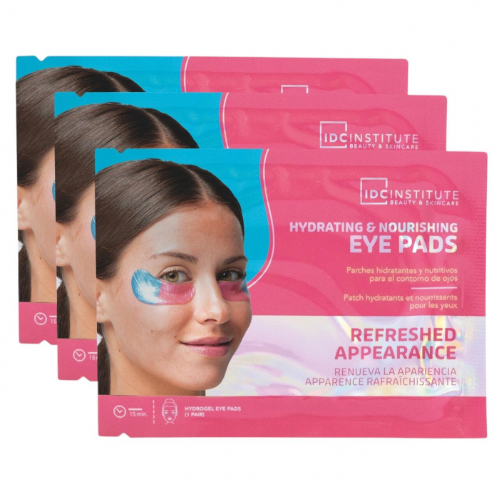 Pad cu gel pentru ochi 3 perechi, IDC Institute, 90303, hidratare & hranire [3]