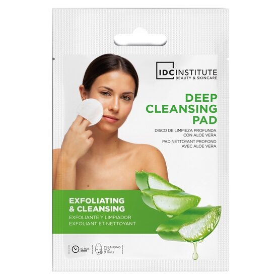 Pad pentru curatare faciala, hidratant si purificator cu extract de aloe vera IDC Institute 85092 [1]