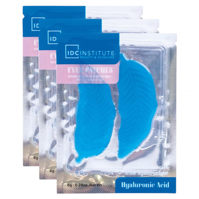 Pad pentru ochi cu acid hyaluronic 3 perechi, IDC Institute, 90302 [3]
