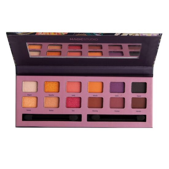 Paleta de farduri Exquisite French Nudes, cu 12 culori, Magic Studio [1]