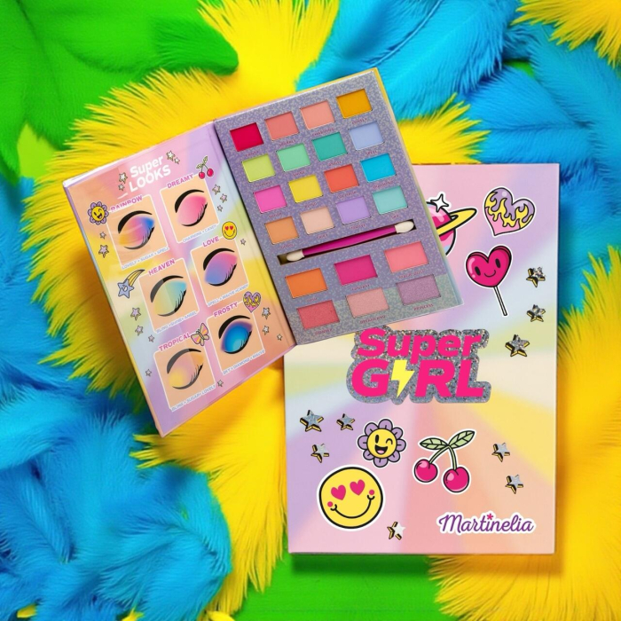 Paleta de machiaj Ultimate Glam Super Girl, Martinelia, 85414 [7]