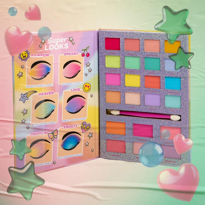 Paleta de machiaj Ultimate Glam Super Girl, Martinelia, 85414 [2]