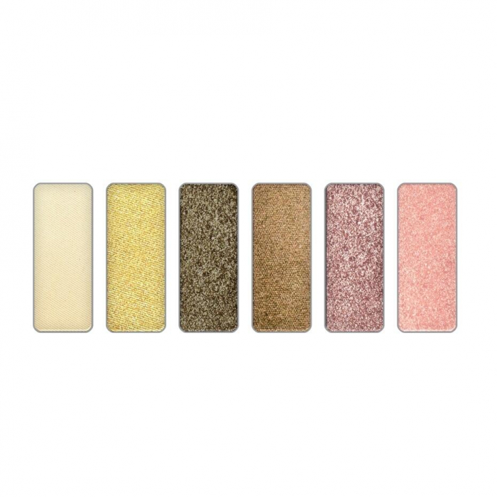 Paleta fard de pleoape cu 6 culori New City Trends, Revers, Nr.13 [2]