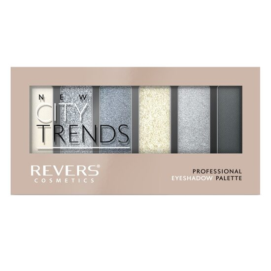 Paleta fard de pleoape cu 6 culori New City Trends, Revers, Nr.14 [1]