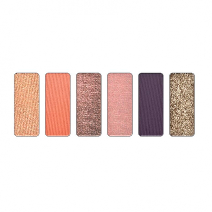 Paleta fard de pleoape cu 6 culori New City Trends, Revers, Nr.15 [2]