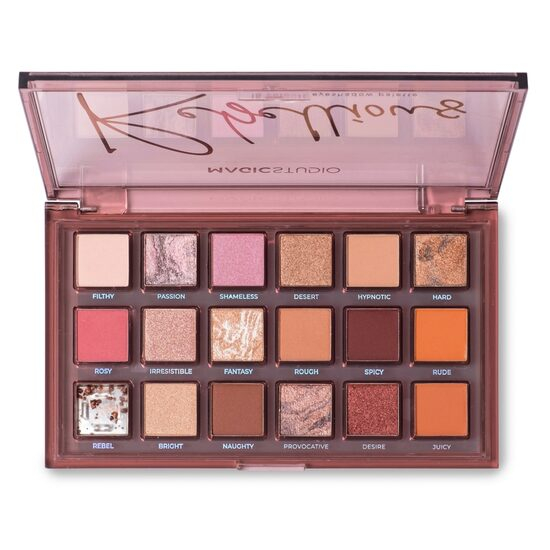 Paleta fard de pleoape Rebellious, 18 Culori, Magic Studio [1]