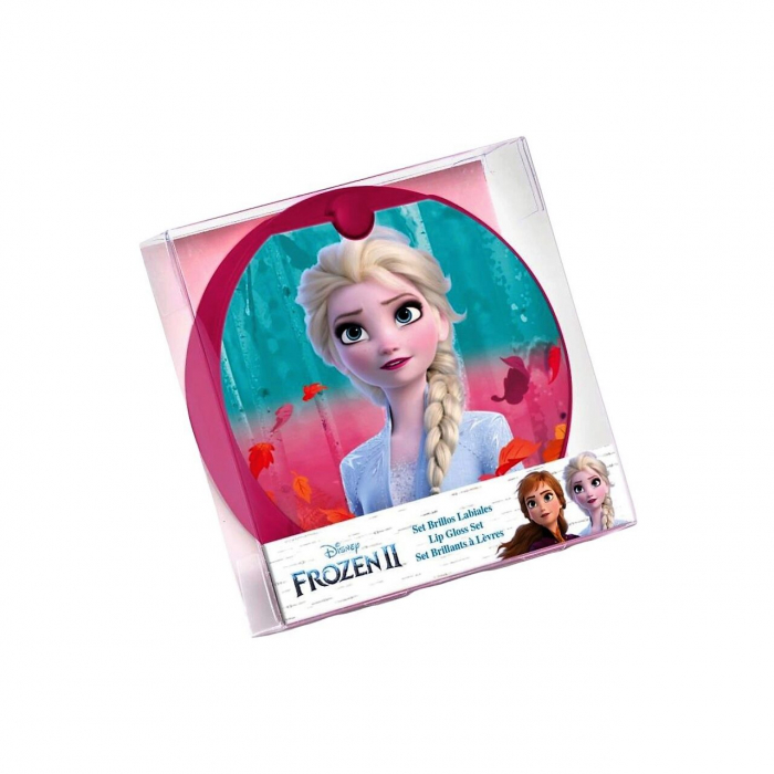 Paleta lip gloss cu oglinda, Frozen, Fete [3]