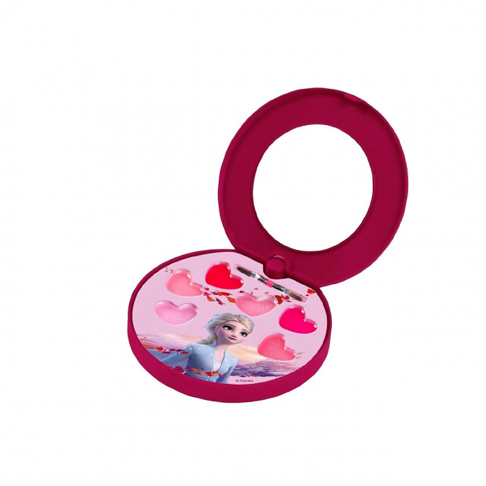 Paleta lip gloss cu oglinda, Frozen, Fete [2]