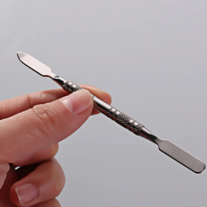 Paleta mixare fond de ten sau vopsele acrilice cu spatula si 4 compartimente, Lila Rossa [2]