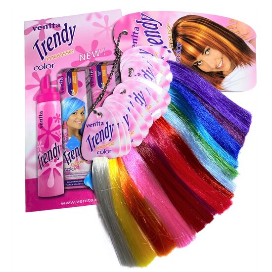 Paletar de culori spuma coloranta pentru par Trendy Mousse, Venita [1]