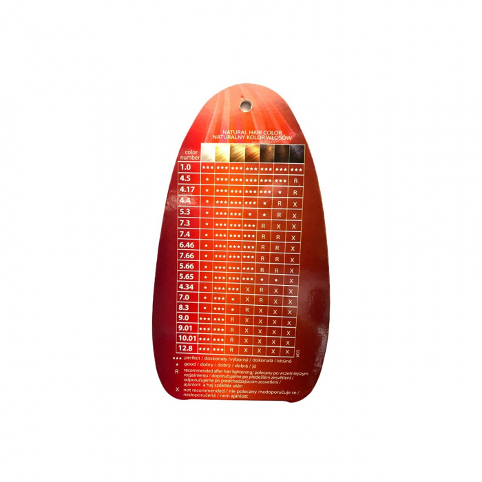 Paletar de culori vopsea de par Multicolor, Venita [18]