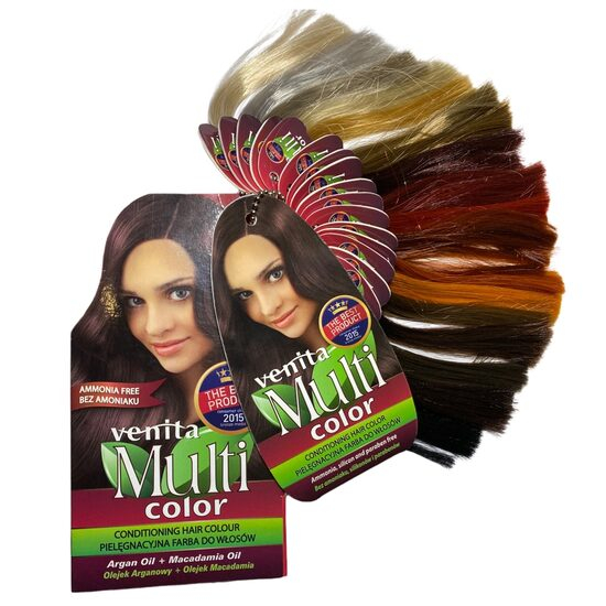 Paletar de culori vopsea de par Multicolor, Venita [1]