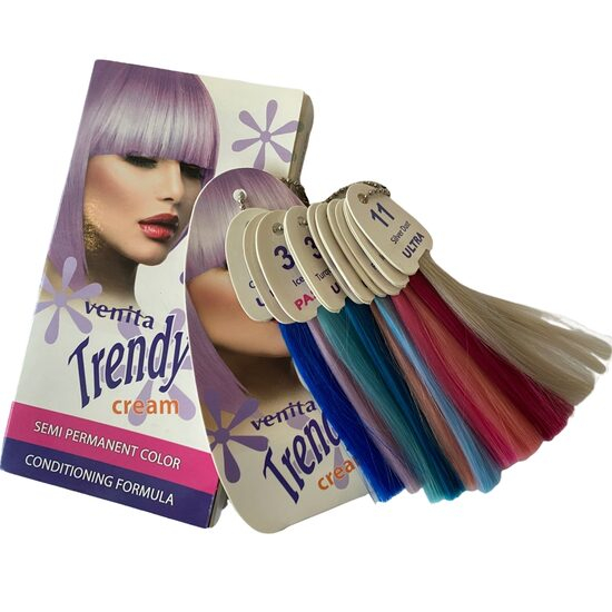 Paletar de culori vopsea de par Trendy Cream, Venita [1]