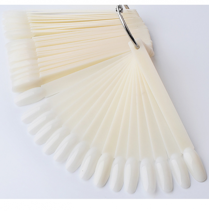 Paletar tipsuri unghii false prezentare 50 culori, Natural [5]