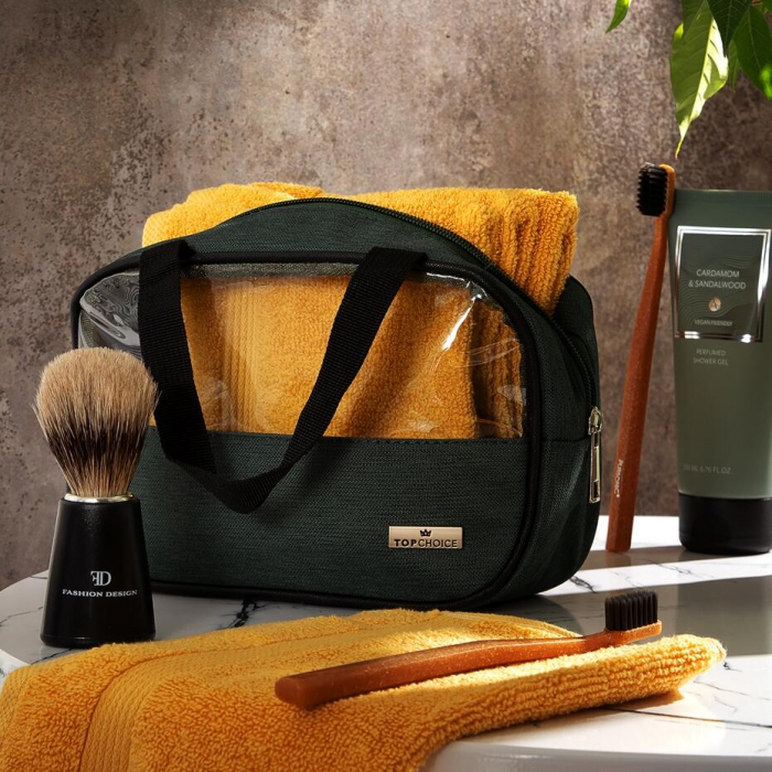 Pamatuf pentru barbierit, 100% peri naturali, Top Choice, 30697 [6]