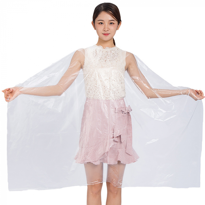 Pelerine pentru frizerie sau coafor de unica folosinta Lila Rossa 100x130 cm [2]