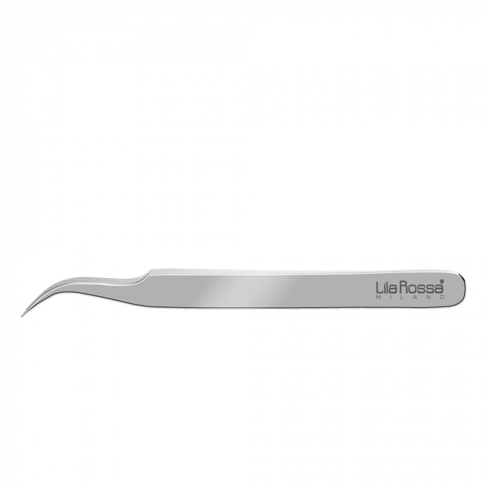 Penseta pentru gene Lila Rossa, Smart, din otel inoxidabil, varf ascutit, model lrs-1002 [3]