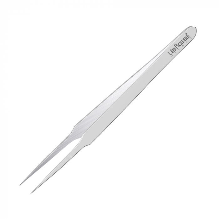 Penseta pentru gene Lila Rossa, Smart, din otel inoxidabil, varf ascutit, model lrs-1003 [2]