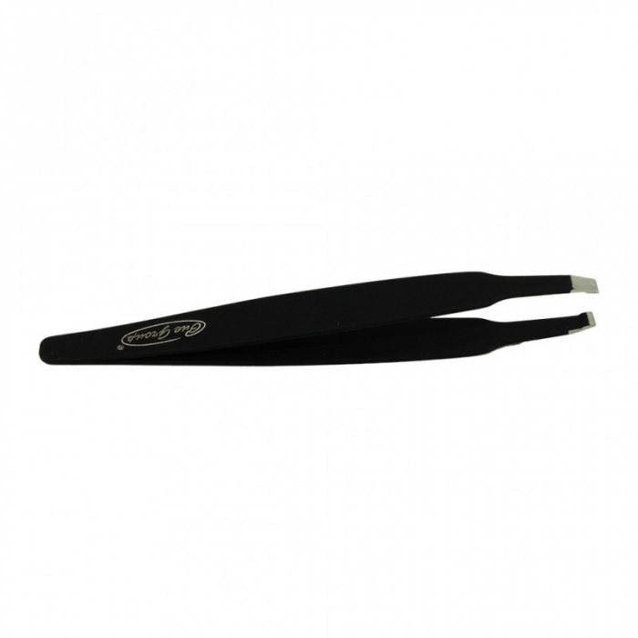 Penseta profesionala pentru sprancene One Group 514 neagra [1]