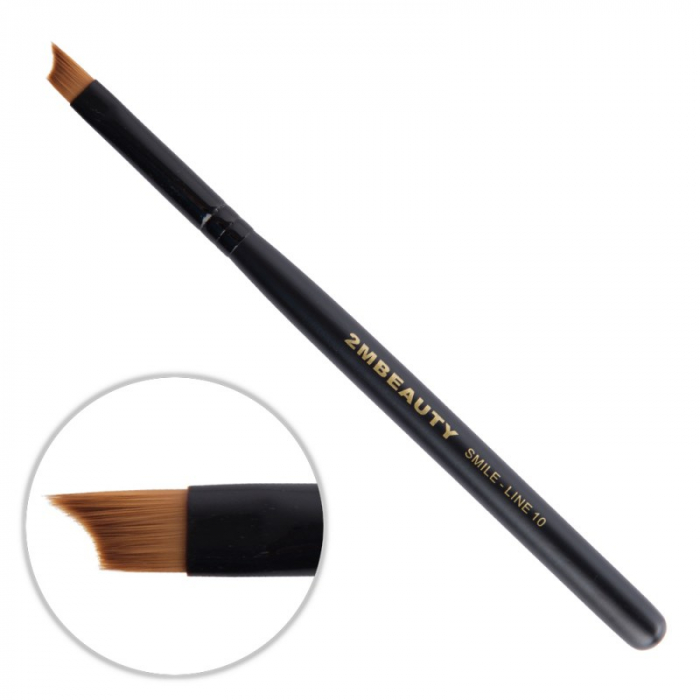 Pensula gel 2M Black Beauty Smile Line nr. 10 [1]