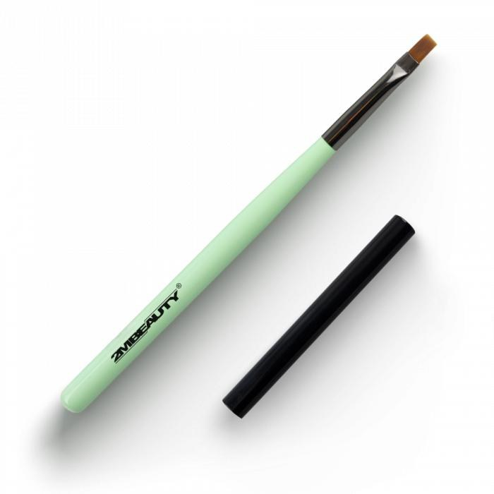 Pensula gel drept 2M #6 - Green [1]