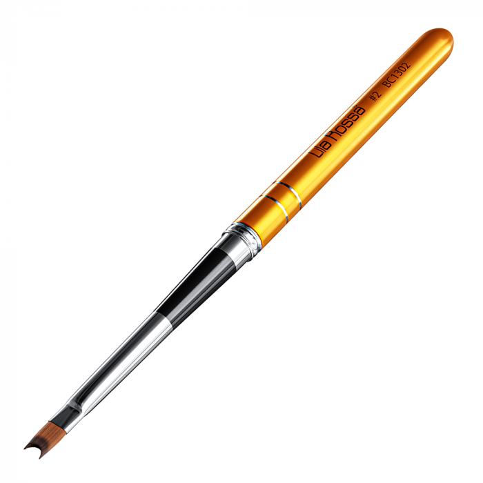 Pensula Lila Rossa, pentru manichura french, nr 2 [4]