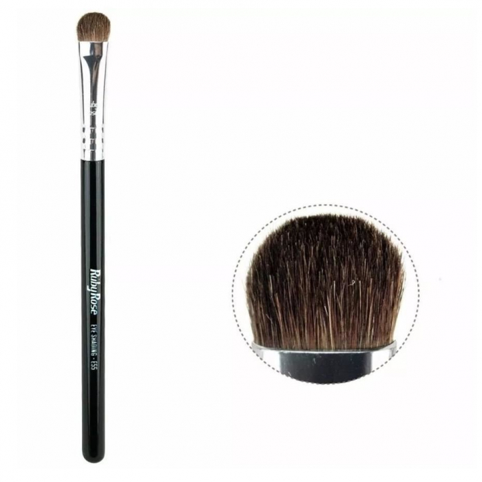 Pensula machiaj Ruby Rose HBE55, fard de pleoape [2]