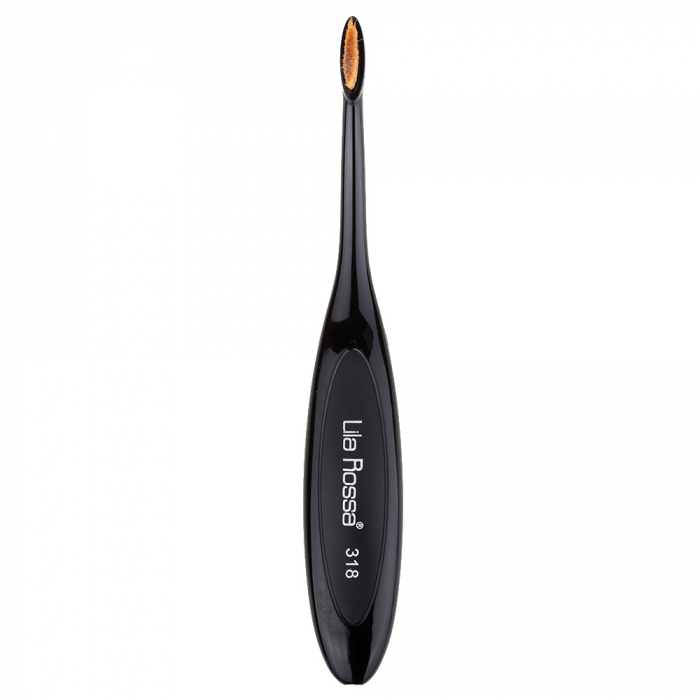 Pensula ovala makeup Lila Rossa, pentru sprancene, nr 318 [1]