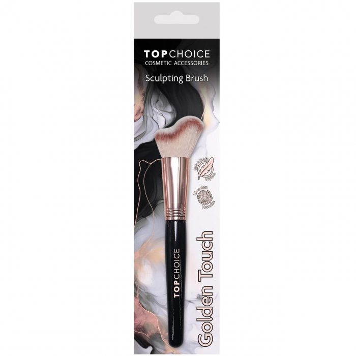 Pensula pentru contur si sculptare a fetei Golden Touch 38587, Top Choice [2]