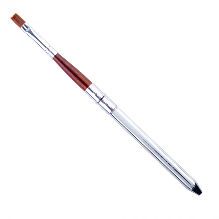 Pensula plata dreapta pentru ruj, Lila Rossa, Luna, rl5f [3]