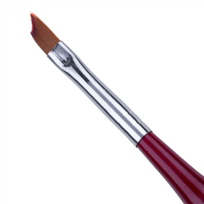 Pensula unghii pentru nail art Kolinsky, Lila Rossa, pentru french, nr 6 [3]