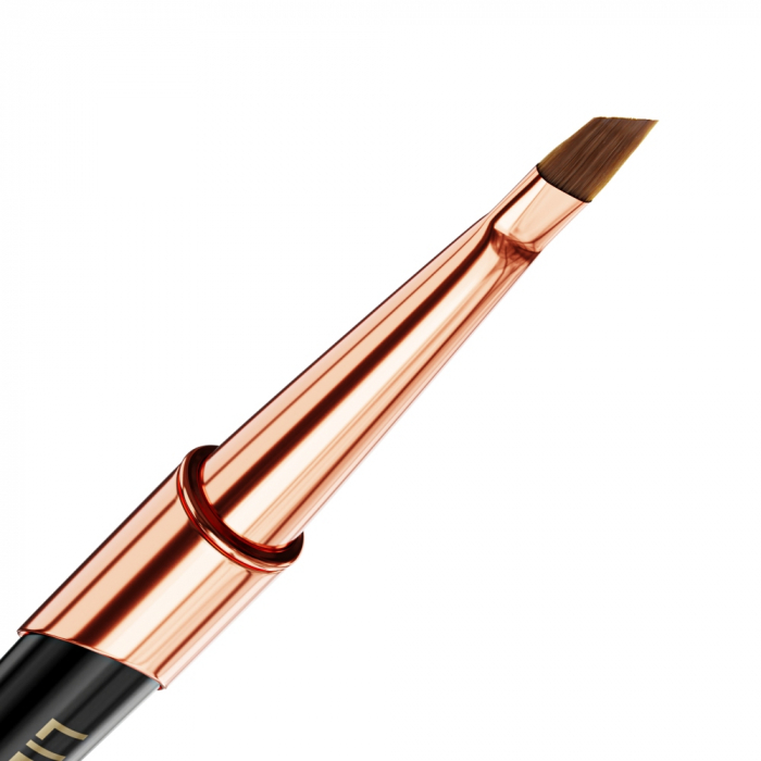 Pensula unghii Slant brush Lila Rossa VIP Premium Kolinsky #4 [3]