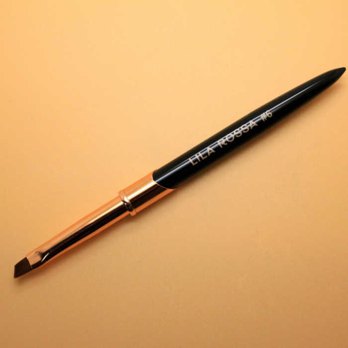 Pensula unghii Slant brush Lila Rossa VIP Premium Kolinsky #6 [5]