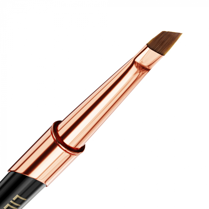 Pensula unghii Slant brush Lila Rossa VIP Premium Kolinsky #6 [3]