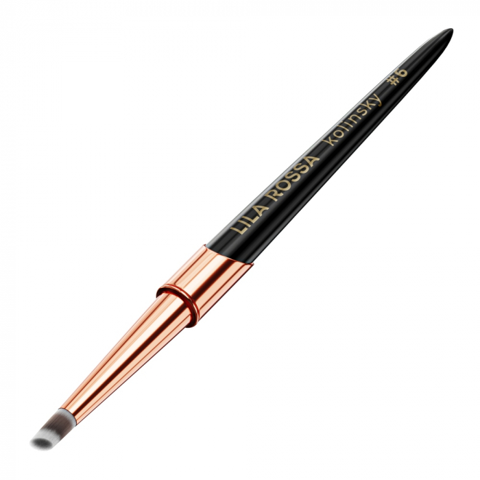Pensula unghii Slant Ombre Lila Rossa VIP Premium Kolinsky #6 [4]
