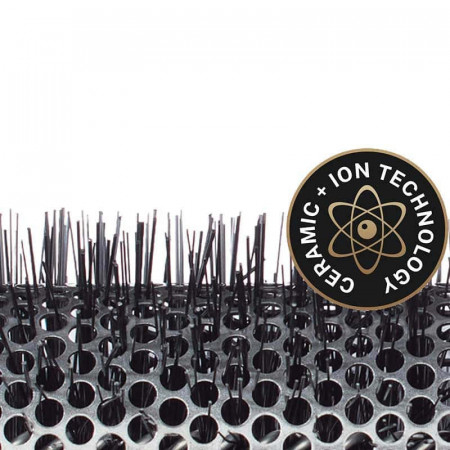 Perie profesionala de par Olivia Garden Essential Blowout Classic Silver 10mm [2]